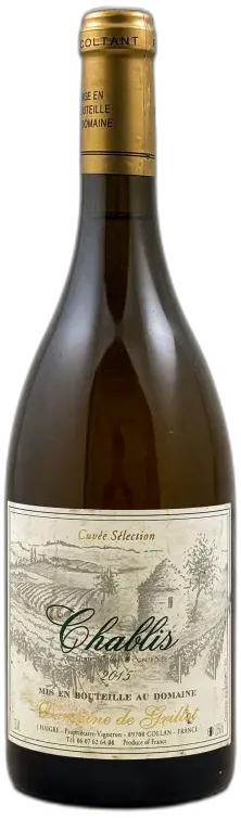 photo du vin Domaine de Grillot Chablis 2015