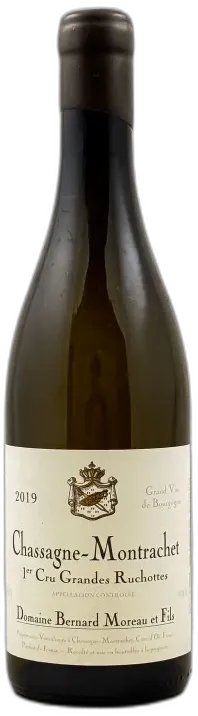 photos du vin Benoît Moreau Chassagne Montrachet 1er Cru "Grandes Ruchottes" 2019