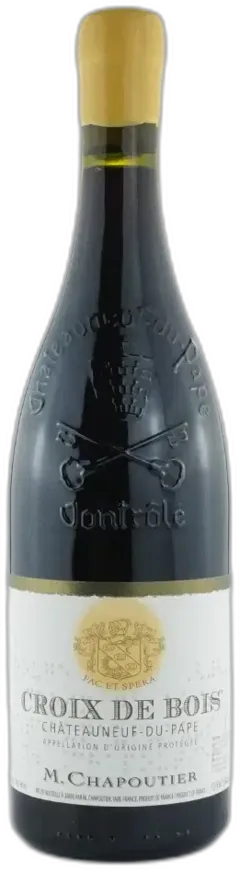 photo du vin m Chapoutier Croix de Bois Châteauneuf-du-Pape 2008