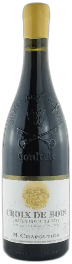 photo du vin m Chapoutier Chateauneuf du Pape Croix de Bois 2023