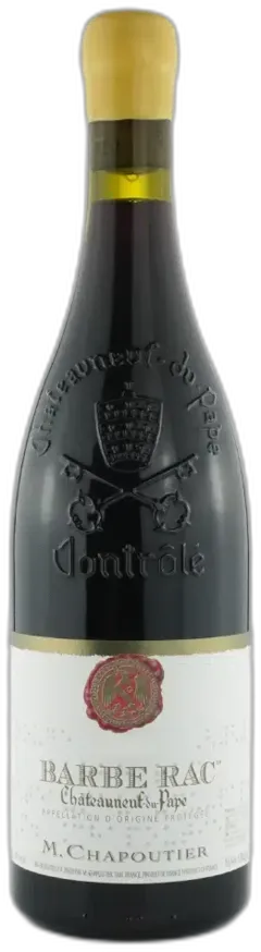 photo du vin m Chapoutier Chateauneuf du Pape Barbe Rac 2008