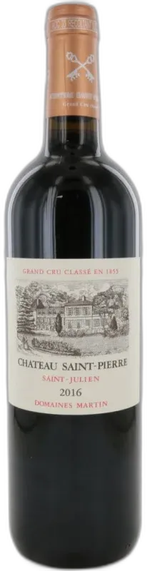 image du vin Château Saint Pierre 2016