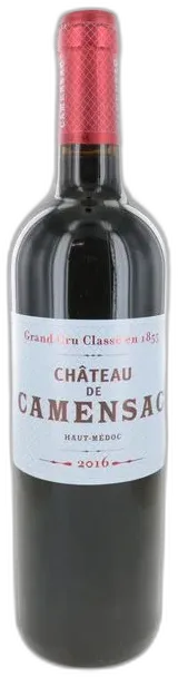 aperçu du vin Château Camensac 2016