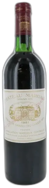 photo du vin Château Margaux 1981