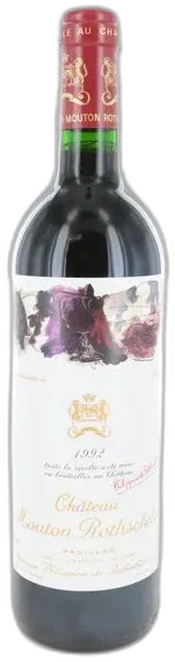 photo du vin Château Mouton Rothschild 1992