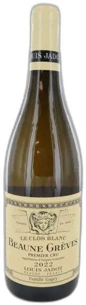 photos du vin Beaune-Grèves 1er Cru le Clos Blanc 2022 Louis Jadot