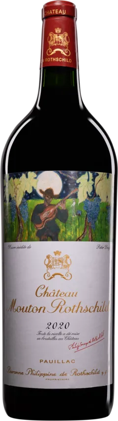 photos du vin Château Mouton Rothschild Pauillac 1er Grand Cru Classé Rouge 2020