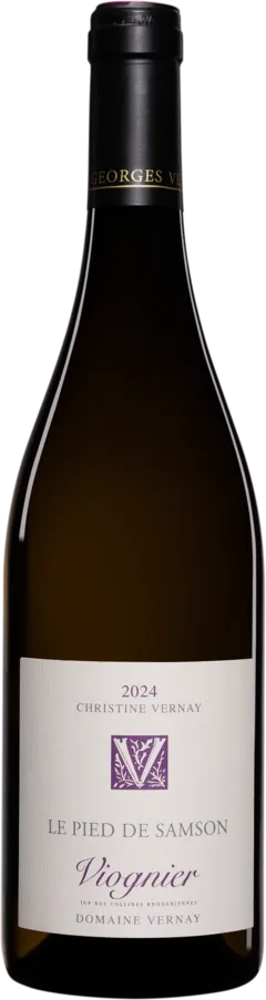 photo du vin Domaine Georges Vernay Vin de Pays des Collines Rhodaniennes "Viognier - le Pied de Samson" Blanc 2024