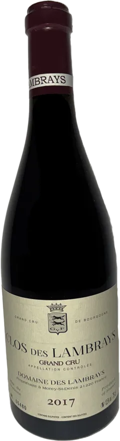 photo du vin Domaine des Lambrays Clos des Lambrays Grand Cru, Cote de Nuits, France 2017