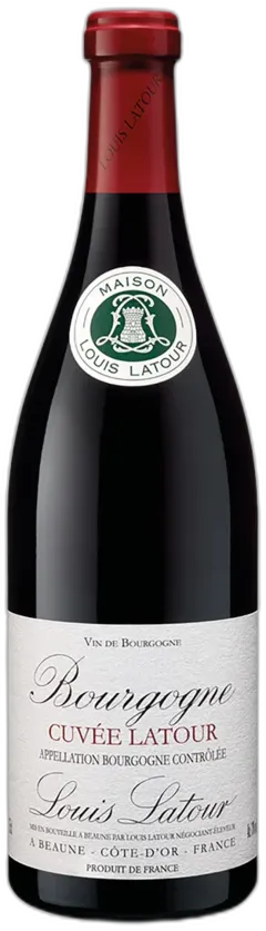 aperçu du vin Bourgogne Aoc Cuvée Latour Rouge Louis Latour 2023