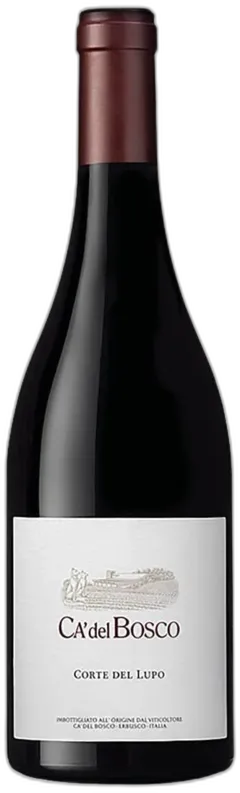 photo du vin Curtefranca Doc Corte Del Lupo Rosso ca' Del Bosco 2023