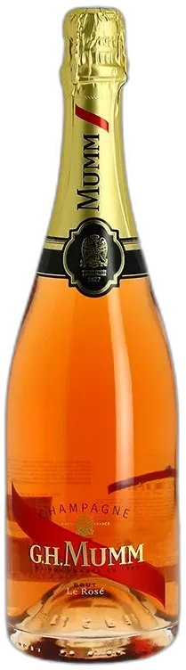 photo du vin G.h Mumm Cordon Rouge Champagne Rosé