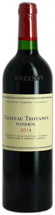 capture du vin Château Trotanoy 2014 Pomerol