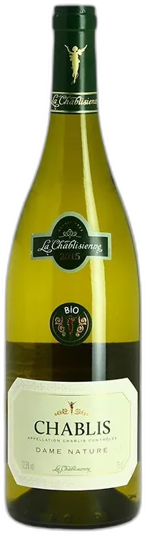 image du vin la Chablisienne Chablis Bio Cuvée "Dame Nature" Vin Blanc Biologique