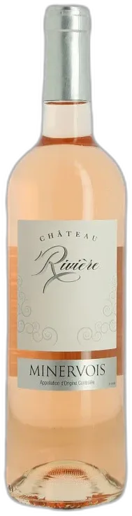 photo du vin Minervois Rosé Château Riviere 2023