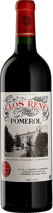 image du vin Clos René Pomerol 2020