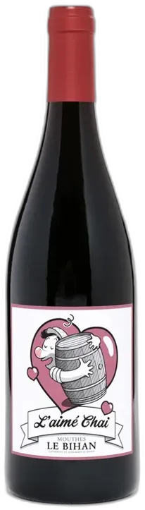 photo du vin Mouthes le Bihan Côtes-de-Duras Rouge l’Aimé Chai 2020