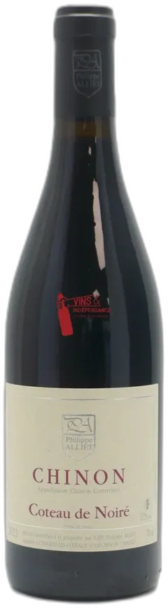 photo du vin Domaine Philippe Alliet Chinon "Coteau de Noiré" 2023
