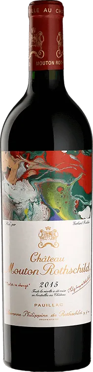 photo du vin Château Mouton Rothschild 2015 1er cc