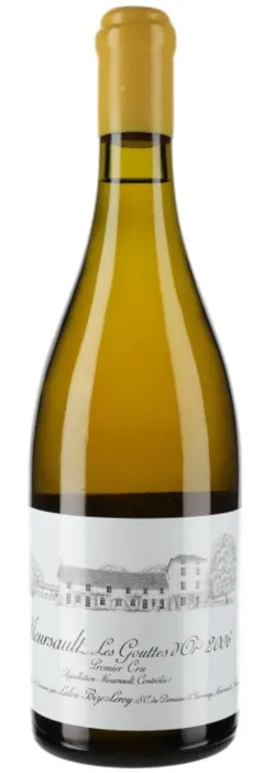 photo du vin Domaine Auvenay les Gouttes d’or 2001