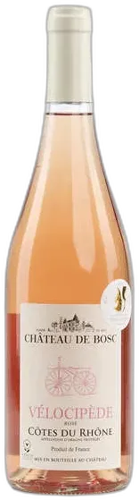 photos du vin Château de Bosc Côte du Rhône "Vélocipède" Vin Sans Sulfite Ajouté, Vegan et Bio