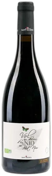 capture du vin Vol au Dessus d’un Nid de Pinot Noir Vin Bio Igp Cévennes