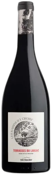image du vin les Raisins d’y Croire Vin Rouge Aop Terrasses du Larzac