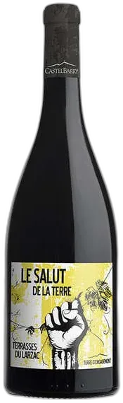 illustration du vin le Salut de la Terre Vin Rouge Aop Terrasses du Larzac