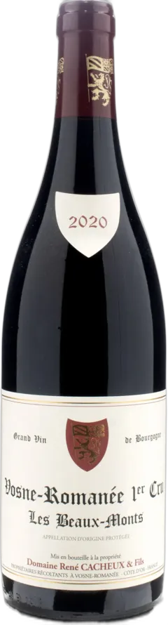 photo du vin Domaine Rene Cacheux Vosne-Romanee 1er Cru les Beaux Monts 2020