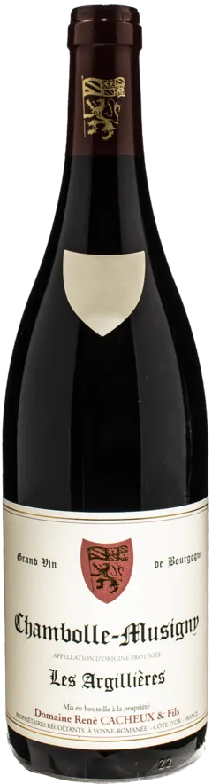illustration du vin Domaine René Cacheux et Fils Chambolle-Musigny les Argillières