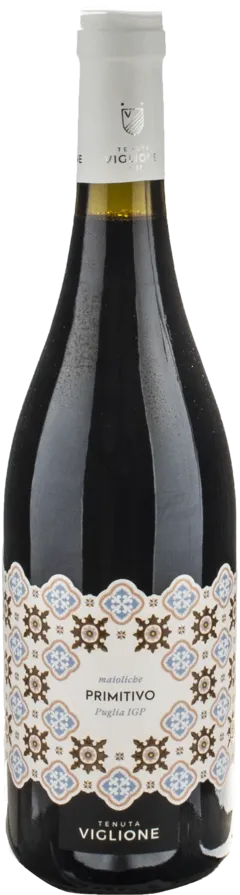 photo du vin Tenuta Viglione Primitivo Maioliche 2022
