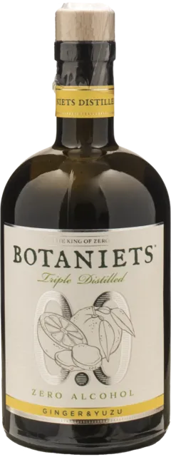 photo du vin Botaniets Gin Zero Alcol Ginger & Yuzu
