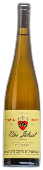image du vin Domaine Zind-Humbrecht Pinot Gris "Clos Jebsal" vt Blanc Moelleux 2015