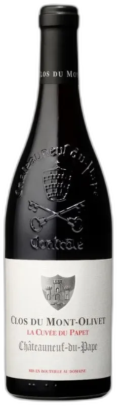 image du vin Clos du Mont-Olivet Châteauneuf-du-Pape la Cuvée du Papet Rouge 2023 Magnum