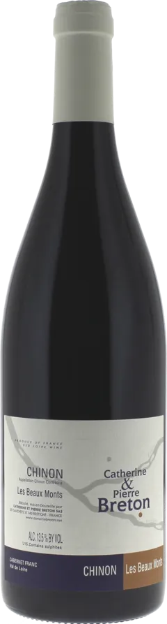 photos du vin Chinon Beaux Monts Breton 2023 Chinon Aoc, Vallée de la Loire