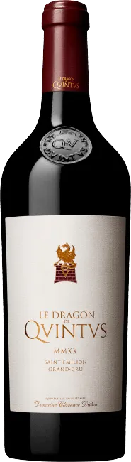photo du vin le Dragon de Quintus 2022 2nd Vin Château Quintus Saint-Emilion, Bordeaux Rouge