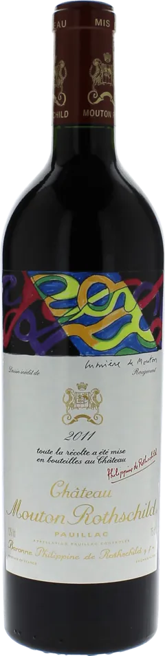 photo du vin Mouton Rothschild 2011 1er Grand Cru Classé Pauillac, Bordeaux Rouge
