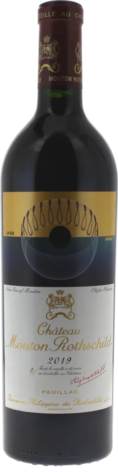 photo du vin Mouton Rothschild 2019 1er Grand Cru Classé Pauillac, Bordeaux Rouge