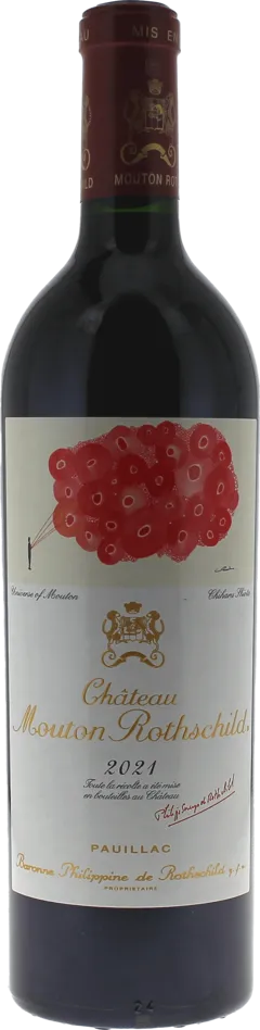 image du vin Mouton Rothschild 2021 1er Grand Cru Classé Pauillac, Bordeaux Rouge