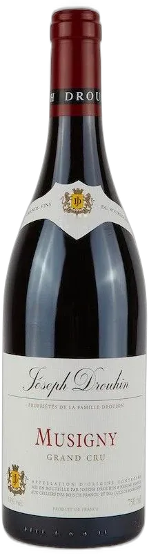 vue du vin Musigny Grand Cru 2003 Drouhin, Bourgogne Rouge