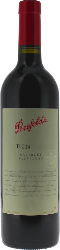 photo du vin Penfolds Bin 169 Coonawarra Cabernet Sauvignon 2010 Australie, Vin Australien