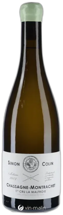 illustration du vin Domaine Simon Colin Chassagne Montrachet 1er Cru "la Maltroie" 2023