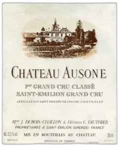 image du vin Château Ausone 2005