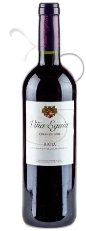 vue du vin Viña Eguia Negre Crianza