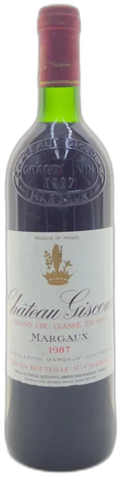 photo du vin Château Giscours 1987