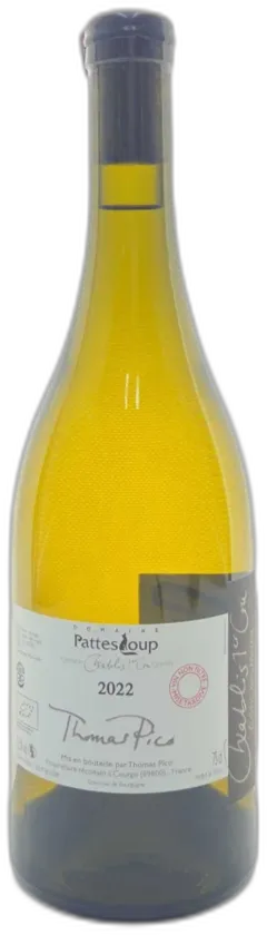 image du vin Chablis "Côte de Jouan" Mise Tardive Domaine Pattes Loup 2022