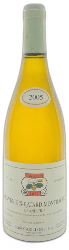 photo du vin Bienvenues Batard Montrachet Louis Carillon & Fils 2005