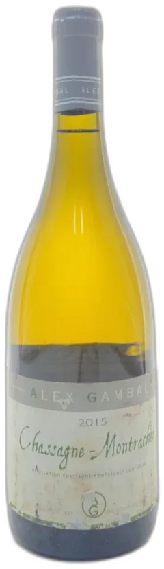 photo du vin Chassagne Montrachet Alex Gambal 2015