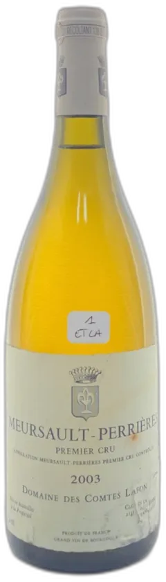 image du vin les Perrières Etla Domaines des Comtes Lafon 2003