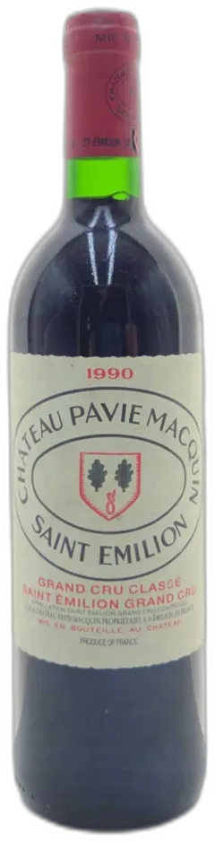 photo du vin Château Pavie-Macquin 1990